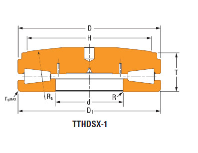 screwdown systems thrust tapered bearings 105TTsX918BO035