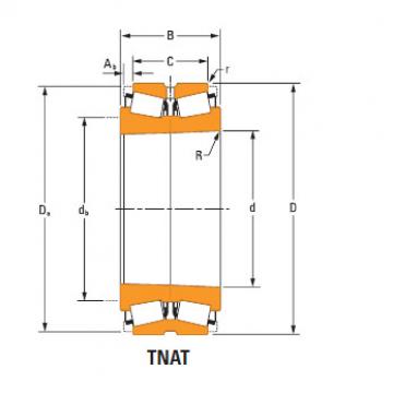 TdiT TnaT two-row tapered roller Bearings lm451349Td lm451310