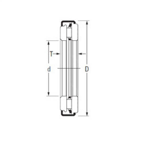 needle roller thrust bearing catalog AXZ 8 35 54 Timken #1 image