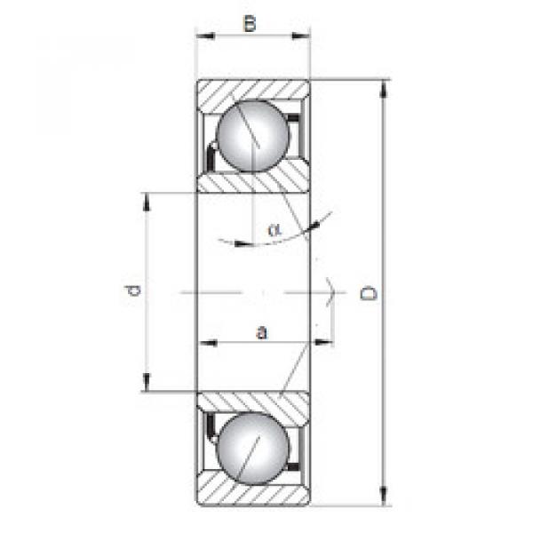 angular contact thrust bearings 7048 B CX #5 image