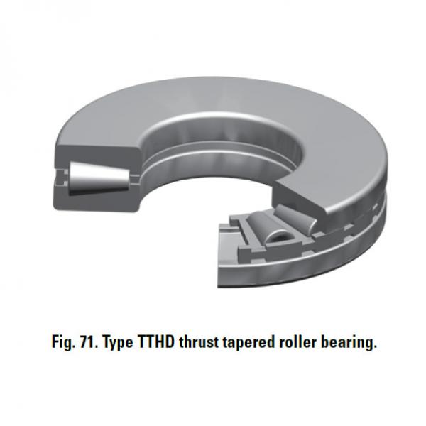 TTHD THRUST ROLLER BEARINGS T811F(3) #2 image