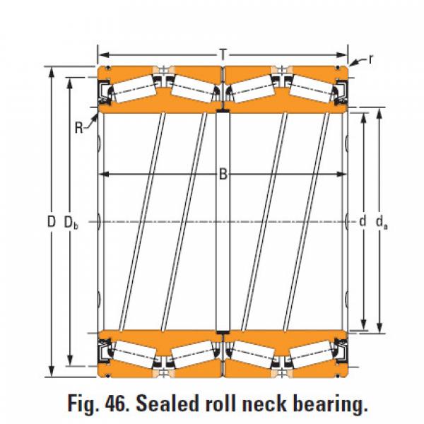 Timken Sealed roll neck Bearings Bore seal k159542 O-ring #2 image
