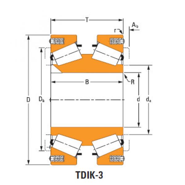 tdik thrust tapered roller bearings nP679610(3) nP249962 #1 image